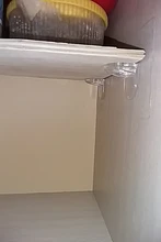 Ganchos de soporte de estante, adhesivo sin perforaciones, soporte de partición en capas, gancho de tornillo de pasta, gancho de soporte para estante triangular, 12/8/4 Uds.