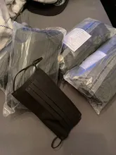 Mascarilla desechable no tejida de 3 capas para adultos, máscara quirúrgica protectora, antipolvo, transpirable, 10 a 200 Uds.