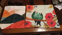 Tote Bird-Print Color-Painting Foldable Casual Women Love Outdoor Ladies