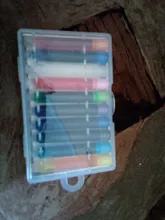 Paquete de caja de 10 unidades, pluma estilográfica de color, bomba Convertidora de recarga de tinta, cartuchos recarga para pluma de 3,4mm