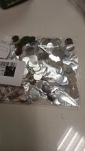 Globos de relleno de puntos para decoración de cumpleaños, 1cm, 10 g/bolsa, colores mezclados, redondos, de tejido, boda, confeti navideño, decoración para mesa de fiesta, 62464