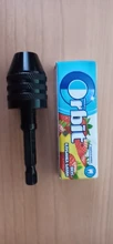1pc 6.35mm Quick Change Keyless Drill Bit Chuck Hex Shank Adapter Converter Tool