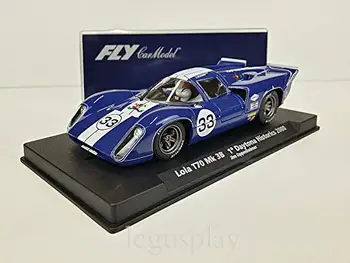 

FLy Slot Car SCX Scalextric 88119 Compatible Lola T70 MK 3B 1 ° Daytona Historics 2000 C-94