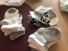 Calcetines con malla de algodón para recién nacidos, bonitos calcetines de dibujos animados de animales para niños y niñas de 0 a 24 meses, accesorios de ropa para bebés, 5 par/lote