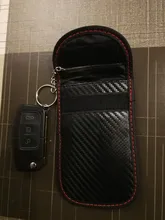 Caja bloqueadora de señal de llave de coche, Faraday Cage Fob Pouch, bolsa de bloqueo RFID sin llave