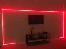 Tira de luces LED con Bluetooth para TV, cinta impermeable y Flexible con diodo de retroiluminación, RGB 5050, SMD 2835, cc 12V, 5M, 10M, 15M, 20M