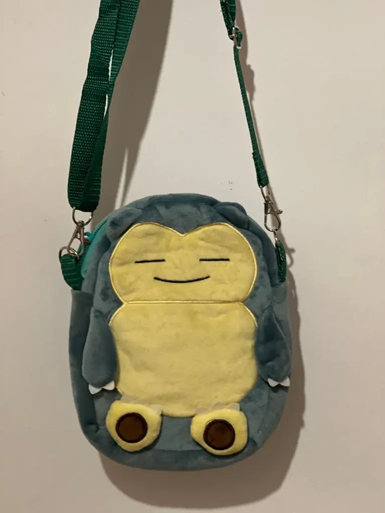 Sac A Dos Pokemon Bag Plush Backpack Pikachu Snorlax Charmander 19CM Children's Messenger Boys and Girls Coin Purse Gifts photo review