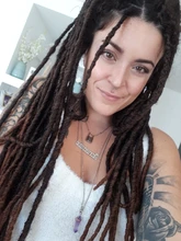 Sintético de Locs trenzas de Crochet trenzas de pelo sin nudos gancho teme Color degradado trenzado extensiones de cabello para las mujeres X-TRESS