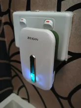 Doorbell-Night-Light No-Battery Bell-1 Self-Powered Cordless ZOGIN 2-Button Waterproof