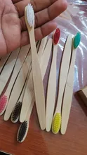 Natural Bamboo Toothbrush-Set Oral-Care Charcoal Whitening Soft-Bristle Teeth Dental