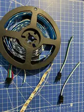 Strip-Light Led-Light-Strip Addressable WS2812B Black White Individually 67 PCB IP30