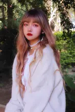 OneNonly-Peluca de cabello sintético largo degradado para mujer, pelo Natural resistente al calor, ondulado y suelto con flequillo, color marrón y Rubio, para Cosplay