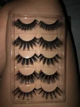 Pestañas postizas 3D de visón de imitación, novedad, 15-25mm, pares 2021, pestañas largas hechas a mano, gruesas, maquillaje, herramientas de extensión de belleza, 5/10