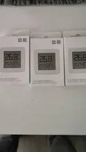 Xiaomi-termómetro Digital Mijia 2 con Bluetooth, Sensor de temperatura y humedad, higrómetro con pantalla LCD, conexión inteligente con APP Mi
