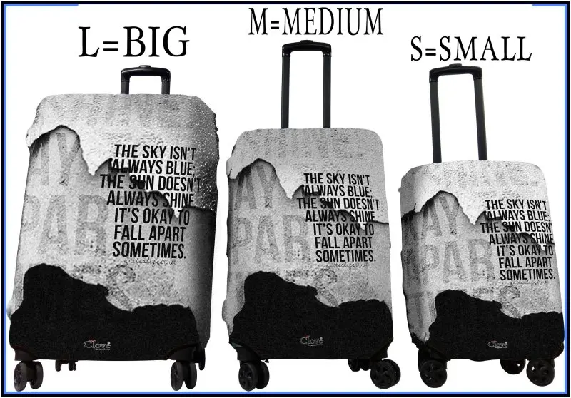 Luggage Cover Suitcase Cover printed Clove 22