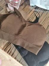 Sports-Bra Vest Back-Padded Gym Fitness Seamless Workout Push-Up Running Women Shockproof