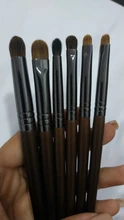 Eye-Brush-Set Tapered Blending Smudge Crease Brochas-De-Maquillaje 4pcs OVW Horse-Hair