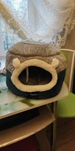 Bed Kennel Cat-House Hoopet Cave Home Dog-Puppy Warm for Teddy