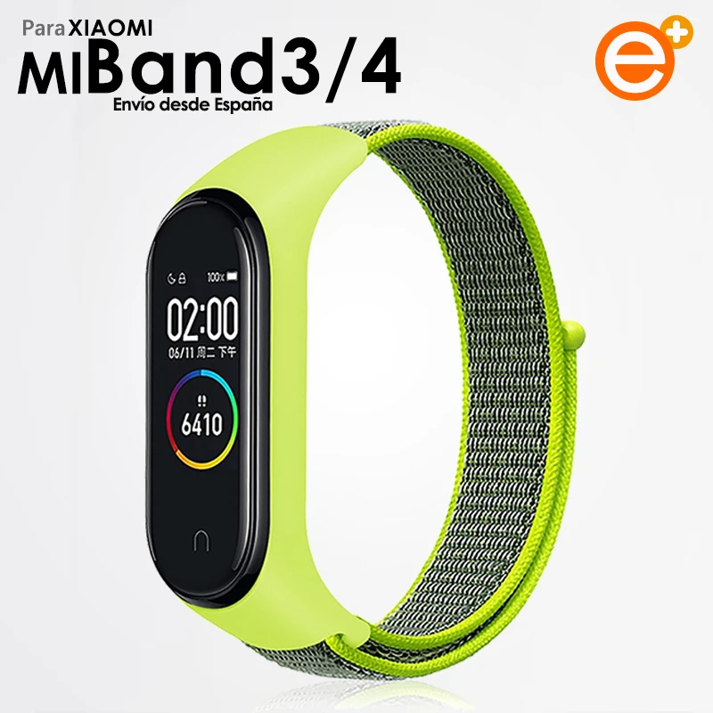 MIBand4主图尼龙绿色