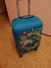 Funda protectora para maleta, accesorios de viaje más gruesos, funda antipolvo para equipaje elástico, aplicable a maleta de 18 -32