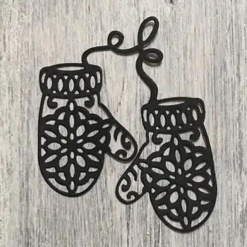 

ArtScrap Mittens For Metal Cutting Stencils For DIY Scrapbooking Craft Embossing Die Cuts | Art: 230