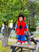 Niño niña Pijamas niños Pijamas nuevo Unisex Pijamas araña de chico de dibujos animados de animales pijama de Cosplay Onesie ropa de dormir Sudadera con capucha