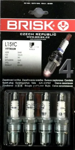 Свеча Зажигания Super(Интервал Замены- Max. 30 000 Km) BRISK арт. L15YC