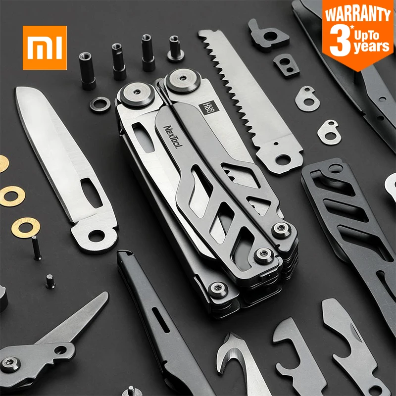 

XIAOMI MIJIA HUOHOU portable multi-function folding knife multi-tool survival tool keychain tool outdoor supplies camping tools