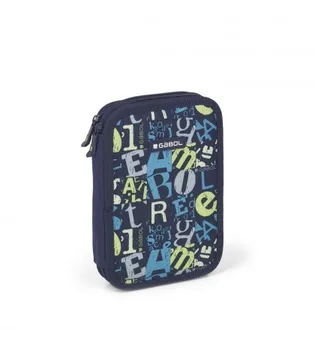 

Rectangular case Child Gabol Marker Blue