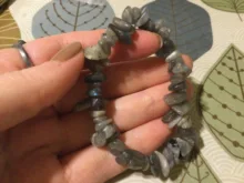 Stone Bracelet Beads-Chips Aquamarines Crystals Chakras Irregular Yellow Clear Hot