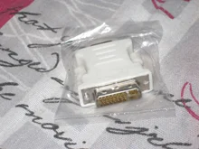 DVI-I 24 + 5 Pin DVI a VGA macho a hembra adaptador/convertidor de vídeo para PC portátil para las tarjetas gráficas computadora 1080P Monitor HDTV