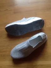 Lucyever de cristal brillante zapatos planos para las mujeres primavera otoño transpirable zapatos de fondo blando mujer de talla grande antideslizante en zapatillas de deporte Casuales