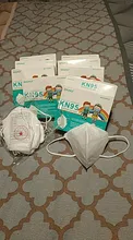 FFP2 Mascarillas KN95 máscara para niños 5 capas cara máscara KN95 para niñas niños respirador de protección de los niños KN95 máscaras Fit 2-9 años