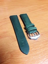 Hengrrc-correa de Reloj de piel de vaca y silicona para hombre y mujer, pulsera de reloj de 18, 20 y 22mm, impermeable, transpirable, accesorios de reloj