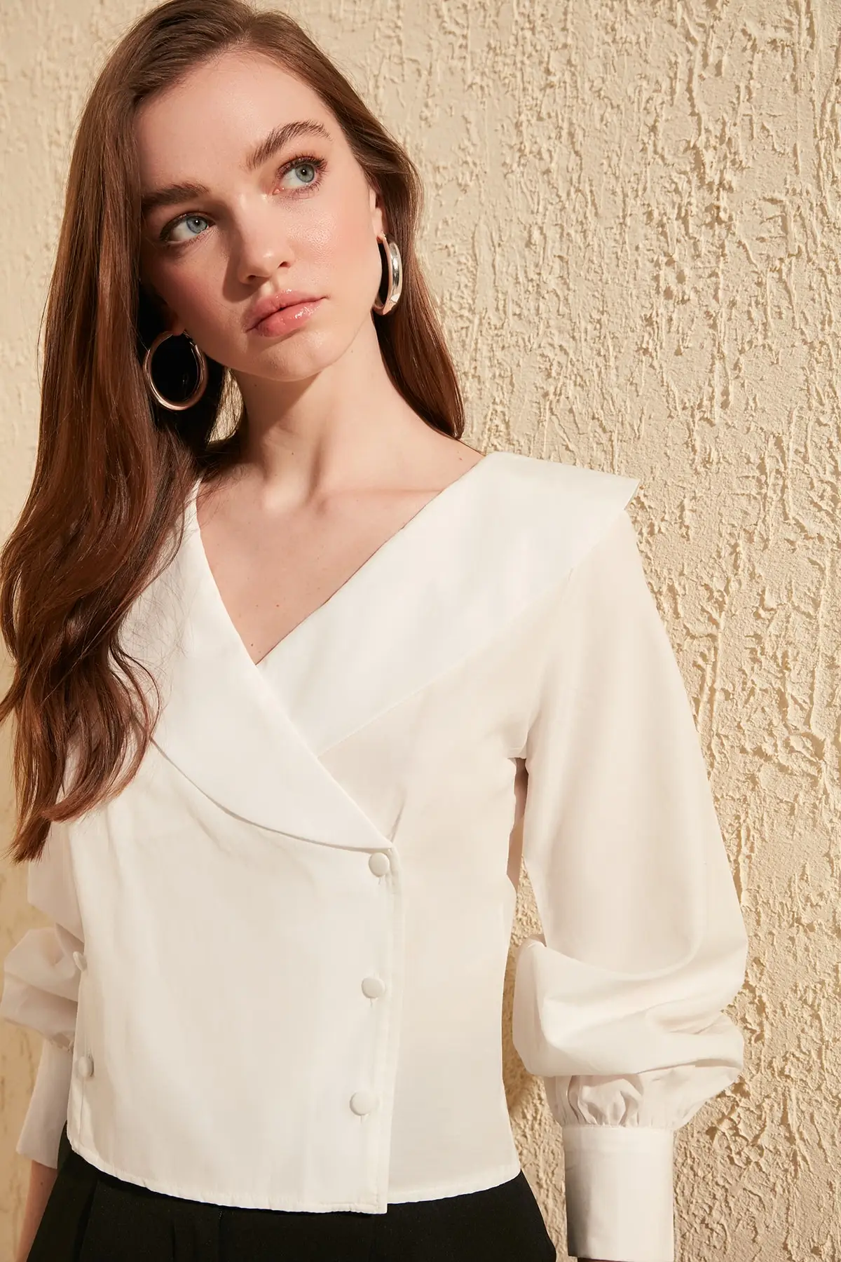 

Trendyol Button Detail Bluz TWOSS20BZ0049