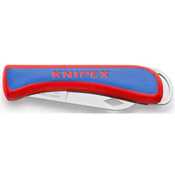 

ELECTRICIAN KNIFE 120 MM FOLDED KNIPEX M/PLAST 16 20 50 SB