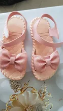 Zapatos de verano para niños, sandalias de princesa para niñas pequeñas, zapatos transpirables suaves con lazo
