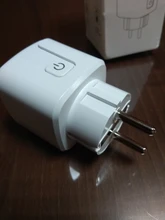 Enchufe inalámbrico inteligente con WiFi, adaptador para Reino Unido, UE, EE. UU., Control remoto por voz, alimentación, Monitor de energía, enchufe temporizador para Alexa y Google Home