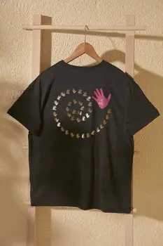 

Trendyol Printed Boyfriend Knitted T-Shirt TWOSS20TS1514