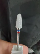 1 pieza de cabezal cerámico para pulidora, eléctrica de uñas artísticas