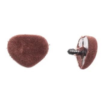 

Spouts velvet No. 35 with lock, 35*28mm, pack/2 PCs (23475 Brown)