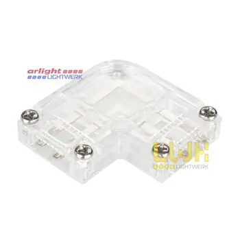 

Corner connector for ribbon arl-50000pv (15.5x6mm) transparent 1 pc Arlight 027062