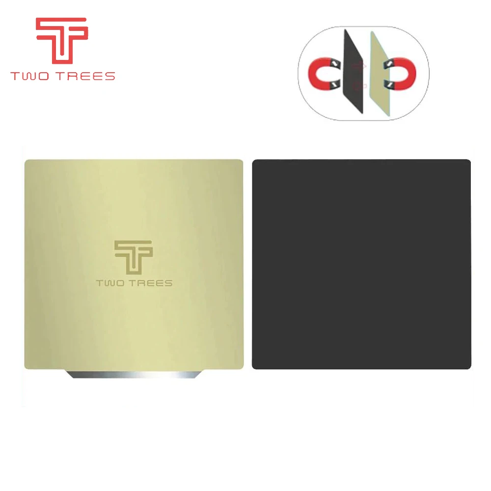 Hot-Sticker Spring-Steel-Sheet Heat-Bed-Sapphire 3d-Printer Magnetic 235x235 310x310mm