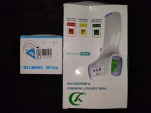 oximetro de dedo Monitor de oxígeno en sangre oxímetro de pulso para dedo Monitor de saturación de oxígeno envío rápido en 24 horas (sin batería)