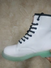 AIYUQI-Botas de invierno de piel auténtica para mujer, botines a la moda, calzado plano para estudiante, 2021