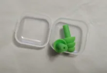 Tapones de silicona blanda para los oídos, protección auditiva con aislamiento acústico, antiruido, para dormir y ronquidos, para viaje, reducción de ruido