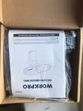 WORKPRO-Destornillador eléctrico inalámbrico 12V, mini controlador de potencia inalámbrico, batería de iones de litio CC de 3/8 pulgadas, 2 velocidades