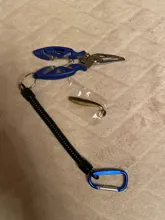 Juego de alicates de pesca de aluminio, aparejos de pesca, gancho de recuperación, cortador de línea, anillo dividido, aparejos de pesca de alta calidad, herramientas