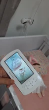 KERUI-Monitor de bebé con pantalla de 4,3 pulgadas, cámara de vídeo niñera con cámara de seguridad, Monitor de temperatura Babyfoon, visión nocturna