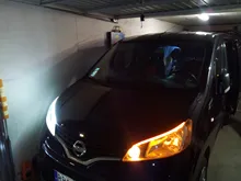 Led DRL Headlights Light-Accessories Led-Strip Ceyes Car Daytime Turn-Signal Auto 